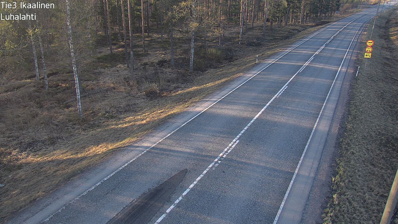 Weather Camera Image Väg 3 Ikaalinen, Luhalahti, Ikaalinen, Pirkanmaa