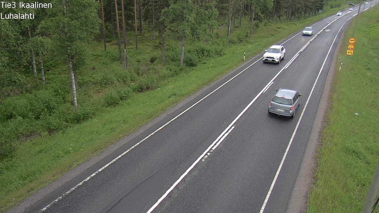 Weather Camera Image Väg 3 Ikaalinen, Luhalahti, Ikaalinen, Pirkanmaa