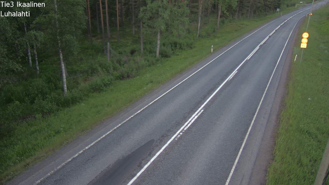Weather Camera Image Väg 3 Ikaalinen, Luhalahti, Ikaalinen, Pirkanmaa