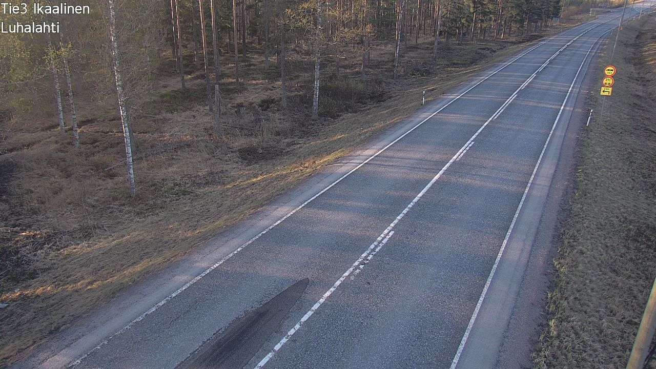 Weather Camera Image Väg 3 Ikaalinen, Luhalahti, Ikaalinen, Pirkanmaa