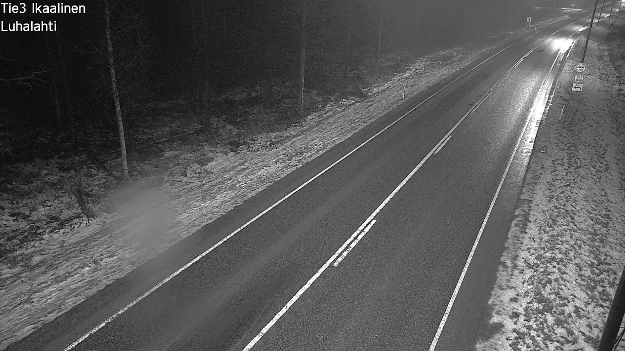 Weather Camera Image Väg 3 Ikaalinen, Luhalahti, Ikaalinen, Pirkanmaa