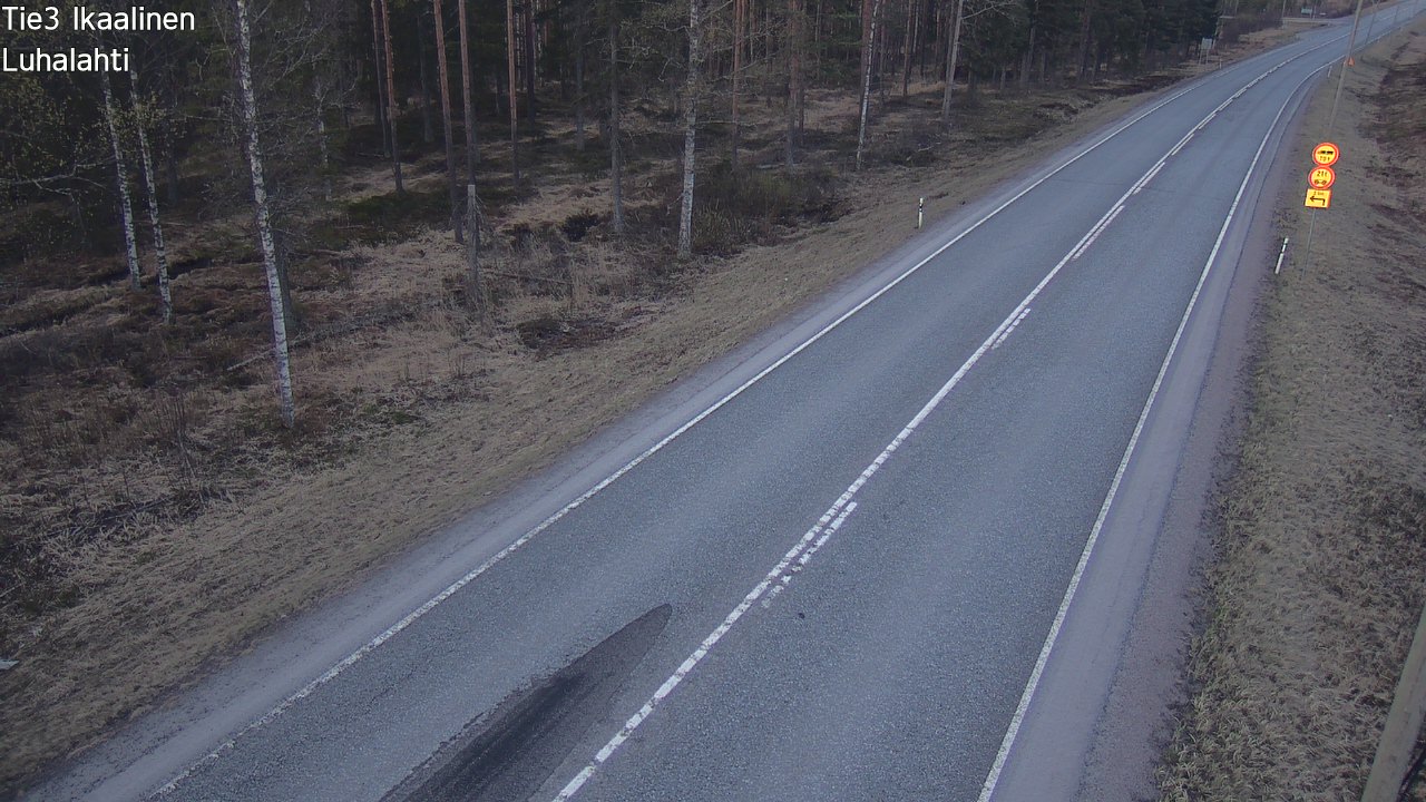 Weather Camera Image Väg 3 Ikaalinen, Luhalahti, Ikaalinen, Pirkanmaa