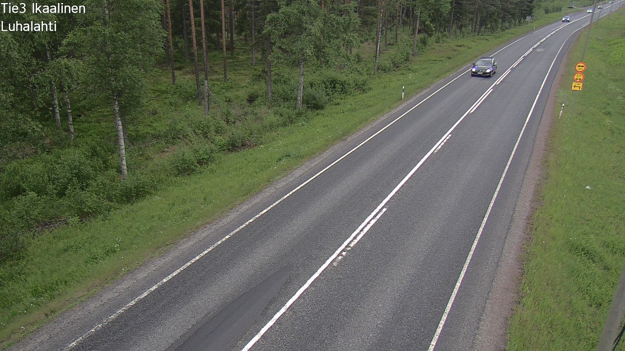 Weather Camera Image Väg 3 Ikaalinen, Luhalahti, Ikaalinen, Pirkanmaa