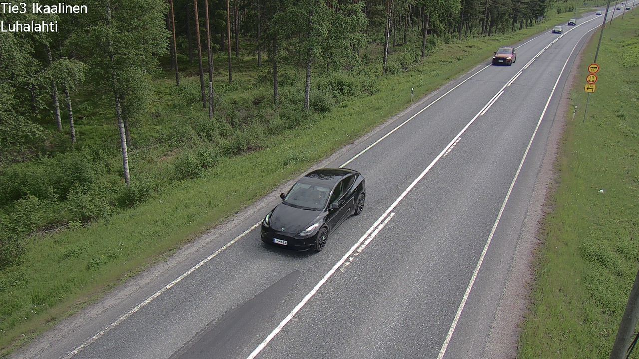 Weather Camera Image Väg 3 Ikaalinen, Luhalahti, Ikaalinen, Pirkanmaa