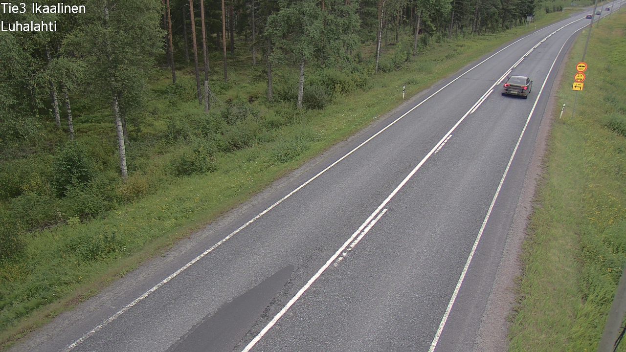Weather Camera Image Road 3 Ikaalinen, Luhalahti, Ikaalinen, Pirkanmaa