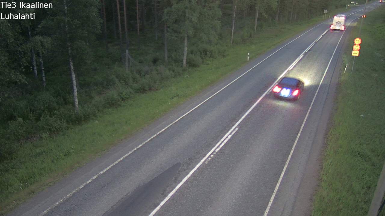 Weather Camera Image Väg 3 Ikaalinen, Luhalahti, Ikaalinen, Pirkanmaa