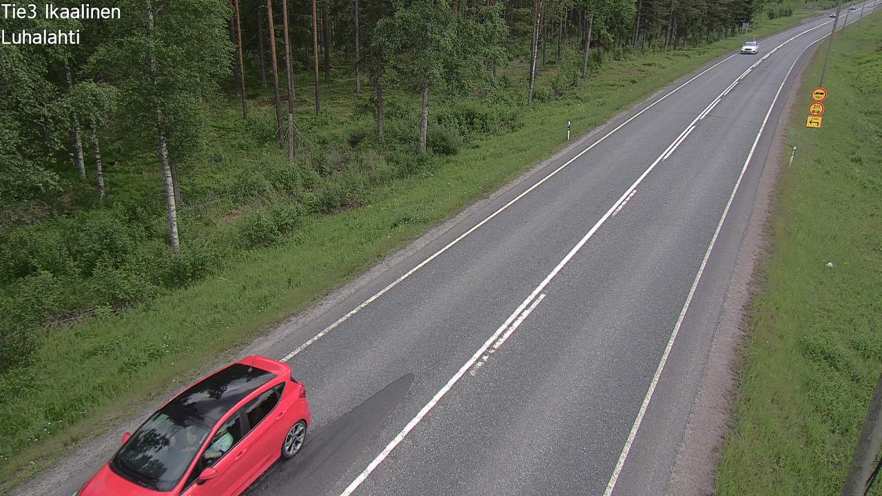 Weather Camera Image Väg 3 Ikaalinen, Luhalahti, Ikaalinen, Pirkanmaa