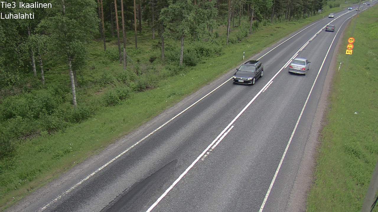 Weather Camera Image Väg 3 Ikaalinen, Luhalahti, Ikaalinen, Pirkanmaa