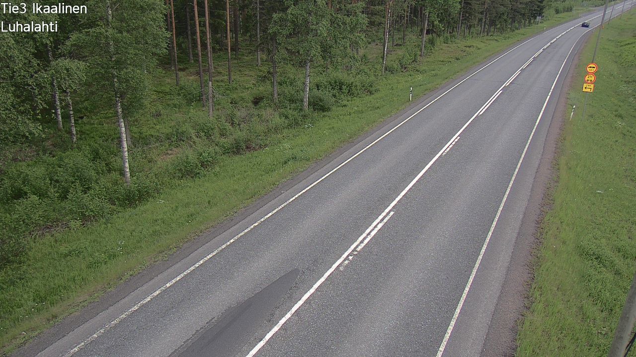 Kelikamerat Kuva Tie 3 Ikaalinen, Luhalahti, Ikaalinen, Pirkanmaa