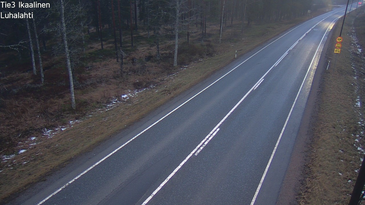 Weather Camera Image Väg 3 Ikaalinen, Luhalahti, Ikaalinen, Pirkanmaa