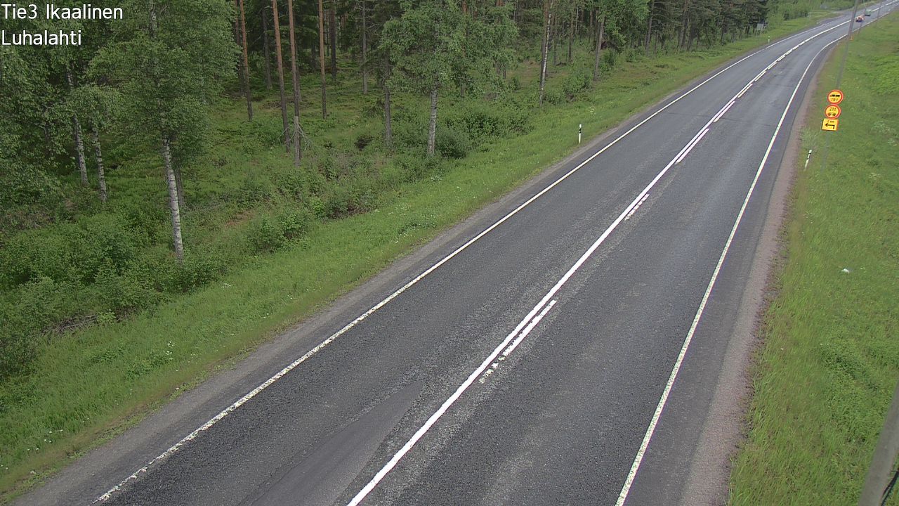 Weather Camera Image Väg 3 Ikaalinen, Luhalahti, Ikaalinen, Pirkanmaa