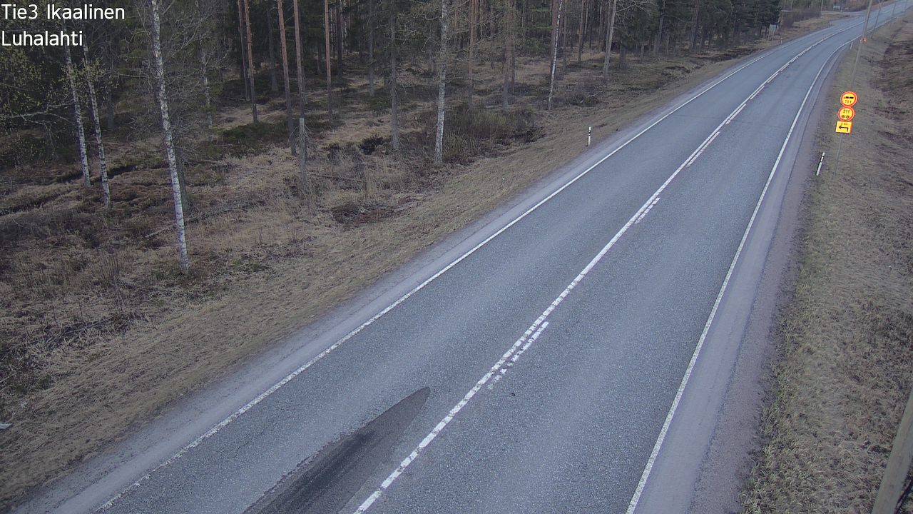Weather Camera Image Väg 3 Ikaalinen, Luhalahti, Ikaalinen, Pirkanmaa