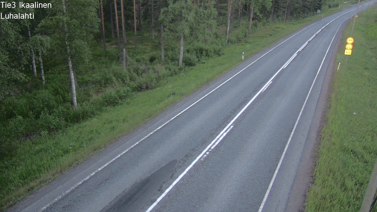 Weather Camera Image Väg 3 Ikaalinen, Luhalahti, Ikaalinen, Pirkanmaa