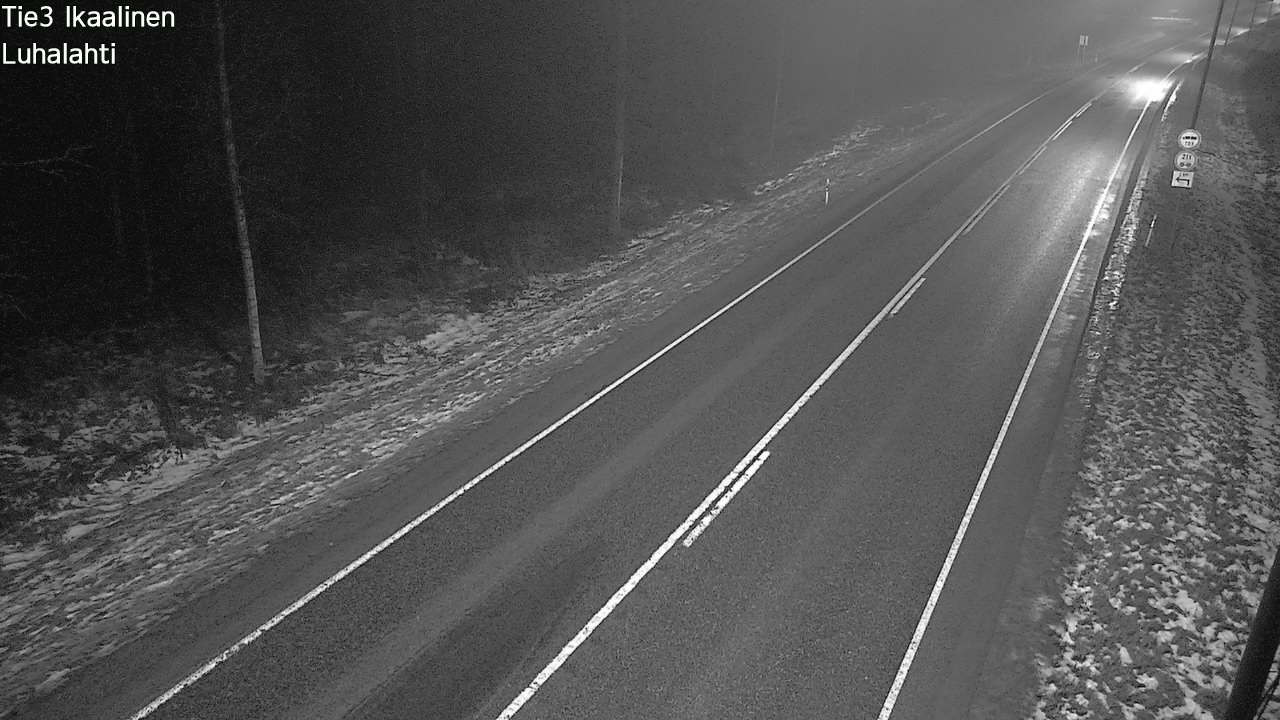 Weather Camera Image Road 3 Ikaalinen, Luhalahti, Ikaalinen, Pirkanmaa