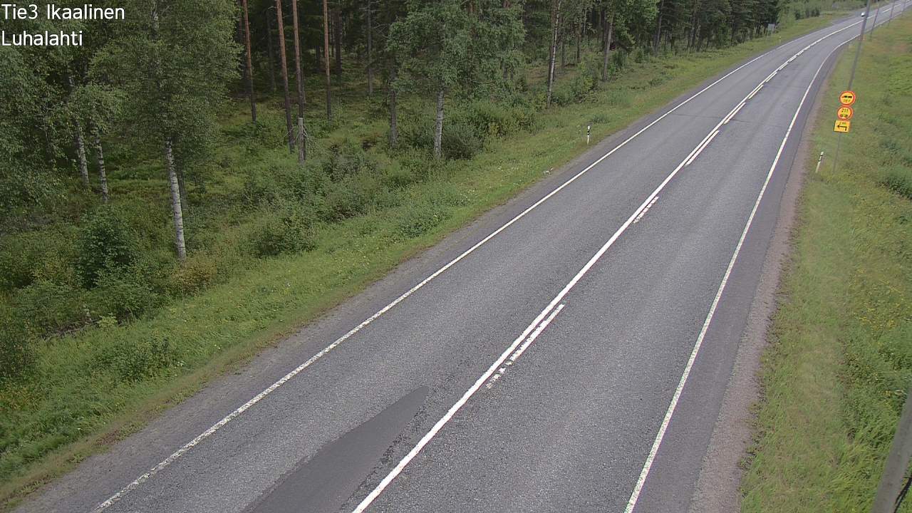 Weather Camera Image Road 3 Ikaalinen, Luhalahti, Ikaalinen, Pirkanmaa
