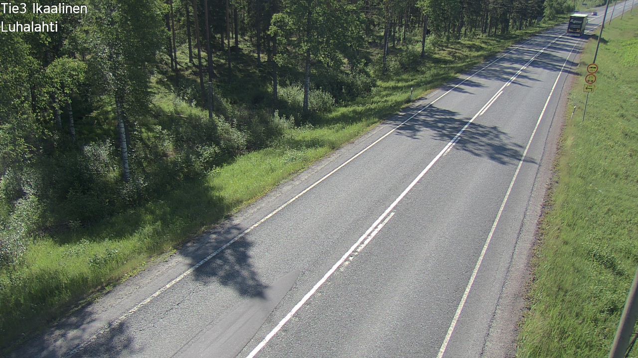 Weather Camera Image Väg 3 Ikaalinen, Luhalahti, Ikaalinen, Pirkanmaa