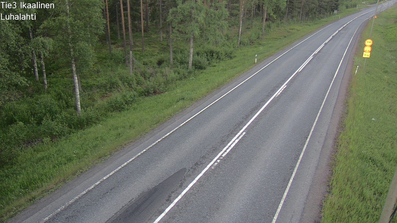 Weather Camera Image Väg 3 Ikaalinen, Luhalahti, Ikaalinen, Pirkanmaa