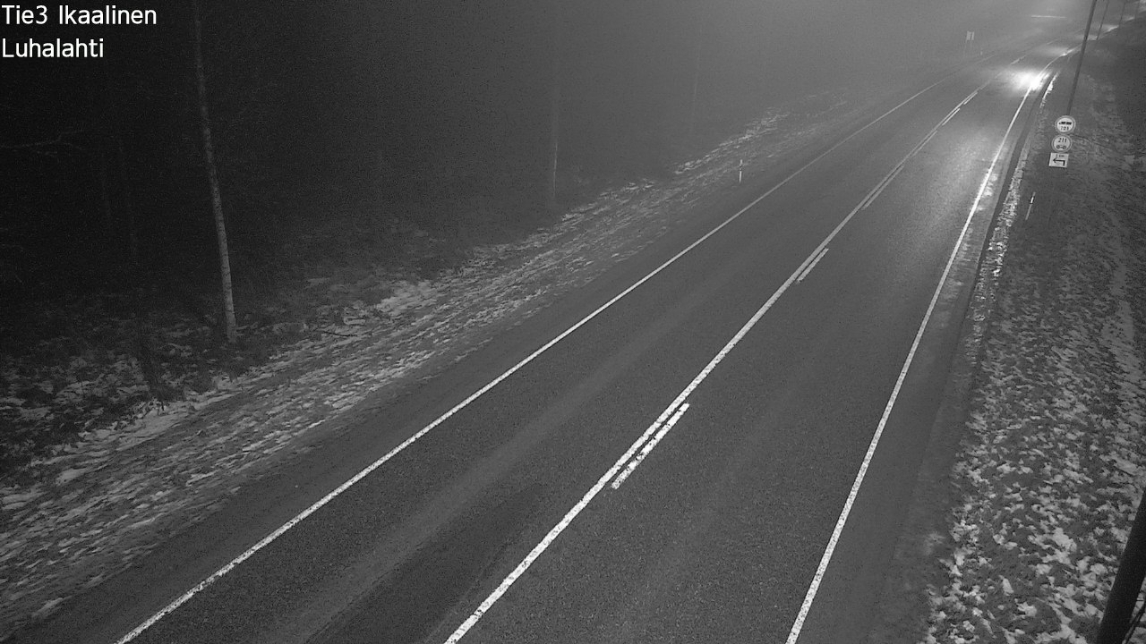 Weather Camera Image Road 3 Ikaalinen, Luhalahti, Ikaalinen, Pirkanmaa