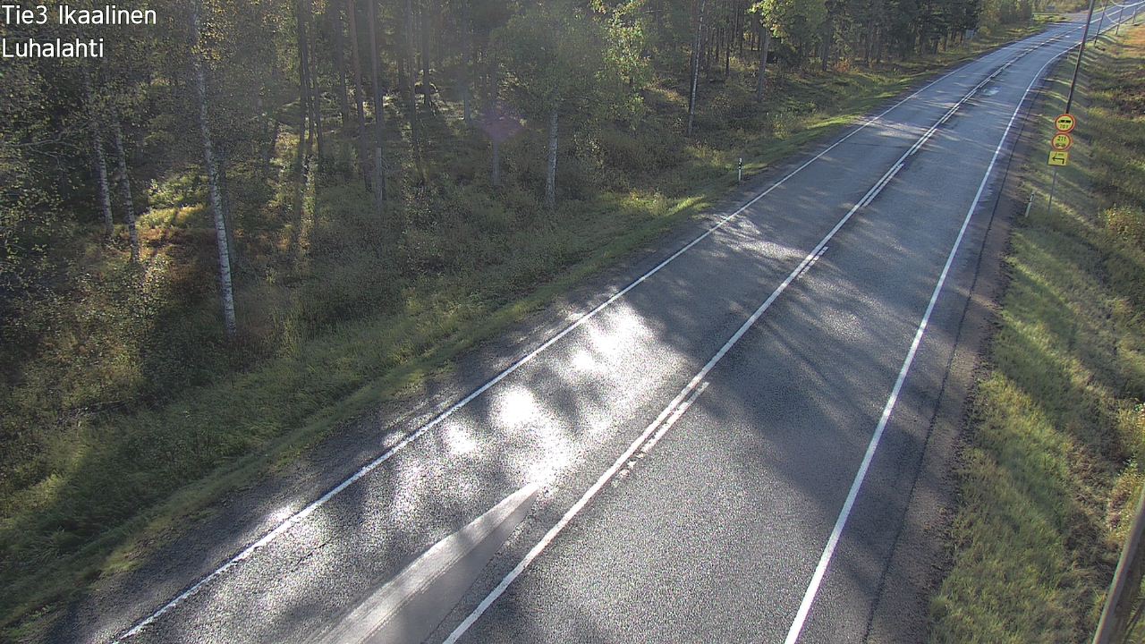 Weather Camera Image Road 3 Ikaalinen, Luhalahti, Ikaalinen, Pirkanmaa