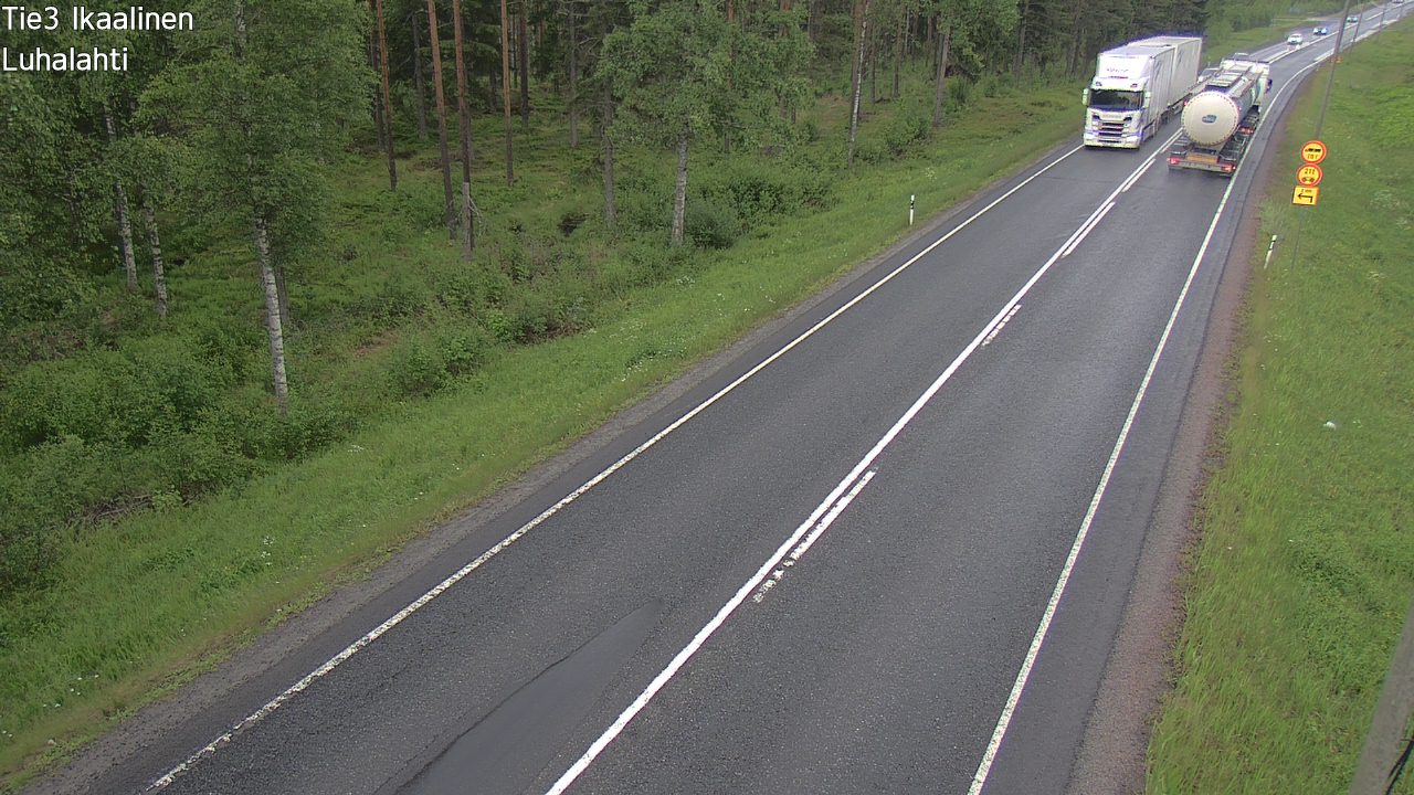 Weather Camera Image Väg 3 Ikaalinen, Luhalahti, Ikaalinen, Pirkanmaa