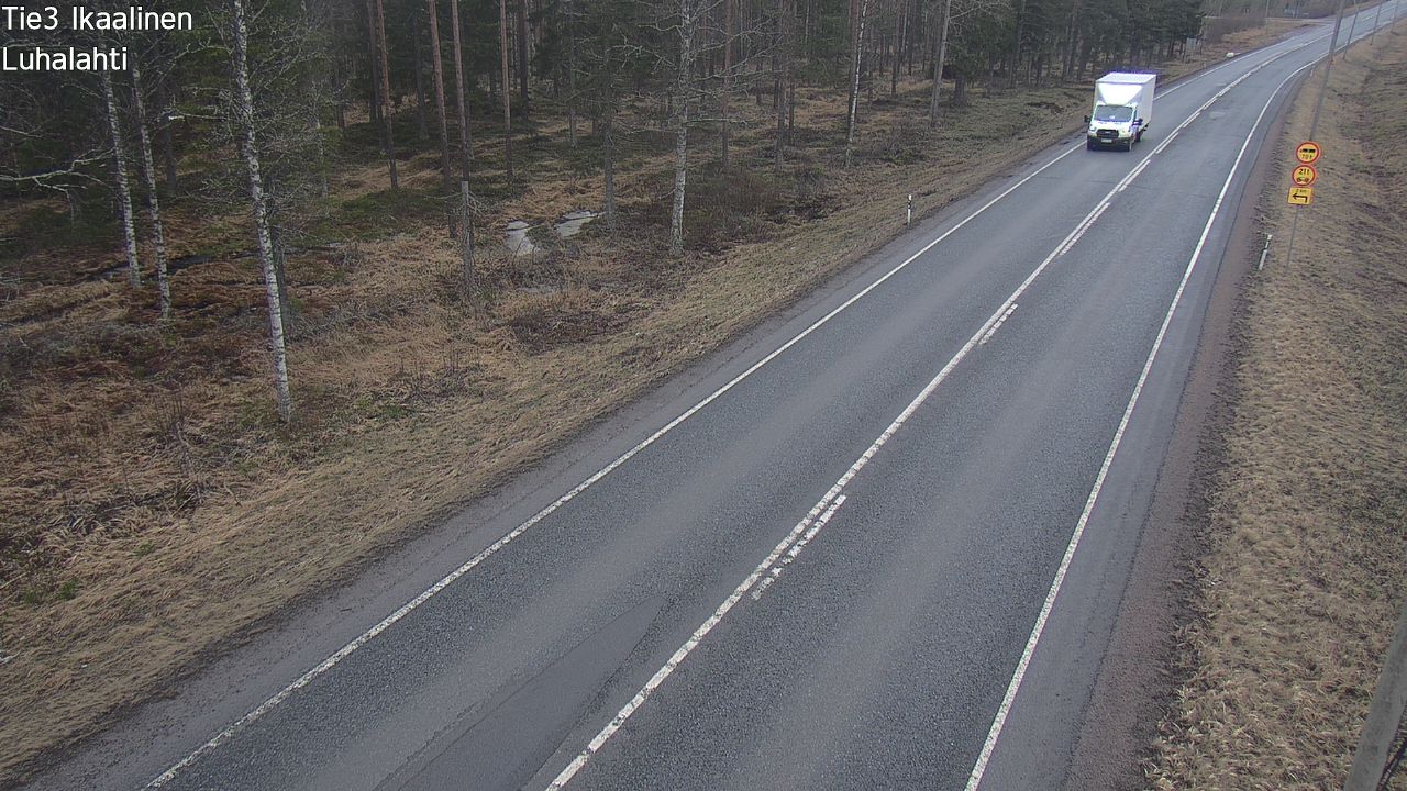 Weather Camera Image Road 3 Ikaalinen, Luhalahti, Ikaalinen, Pirkanmaa