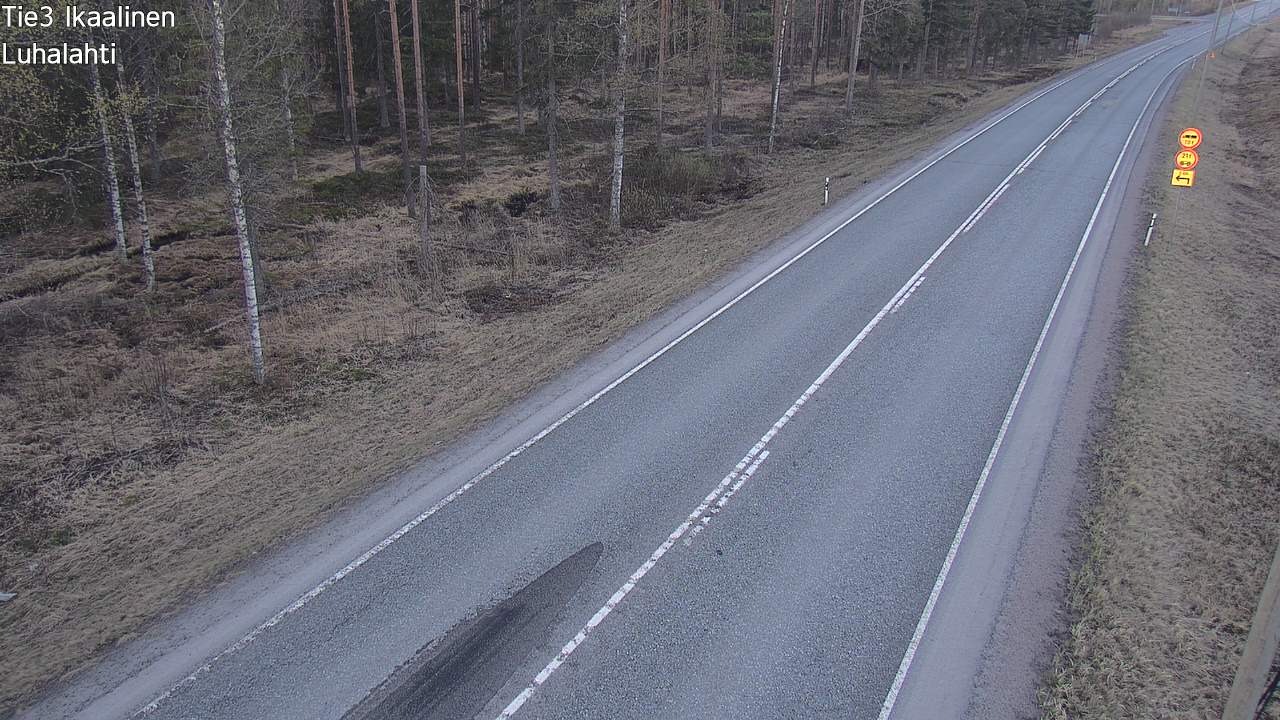 Weather Camera Image Väg 3 Ikaalinen, Luhalahti, Ikaalinen, Pirkanmaa