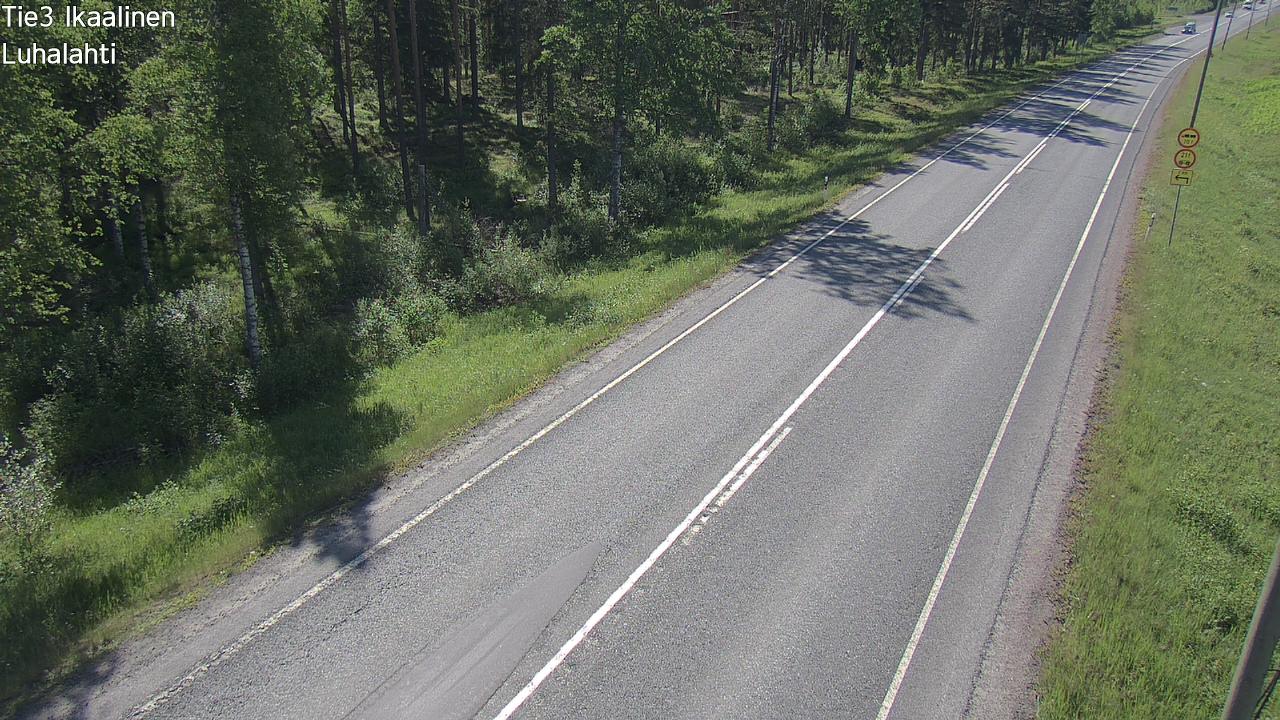 Weather Camera Image Väg 3 Ikaalinen, Luhalahti, Ikaalinen, Pirkanmaa
