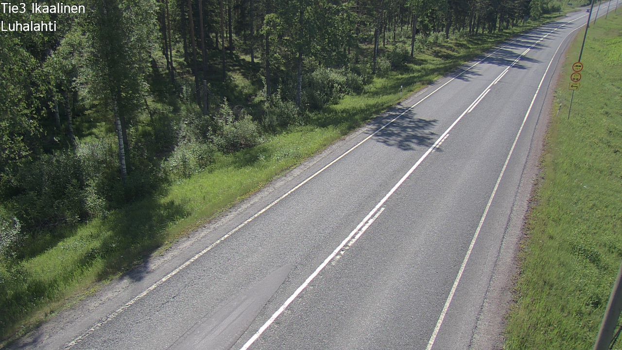Weather Camera Image Väg 3 Ikaalinen, Luhalahti, Ikaalinen, Pirkanmaa
