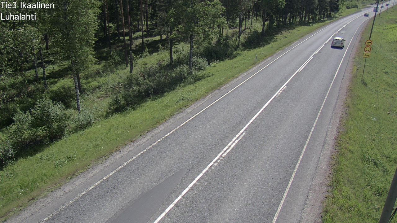 Weather Camera Image Väg 3 Ikaalinen, Luhalahti, Ikaalinen, Pirkanmaa