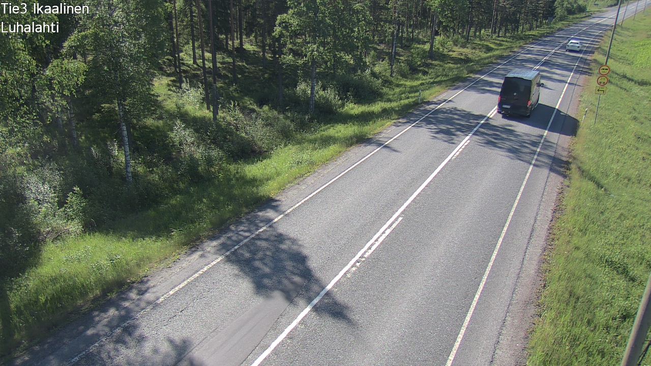Weather Camera Image Väg 3 Ikaalinen, Luhalahti, Ikaalinen, Pirkanmaa