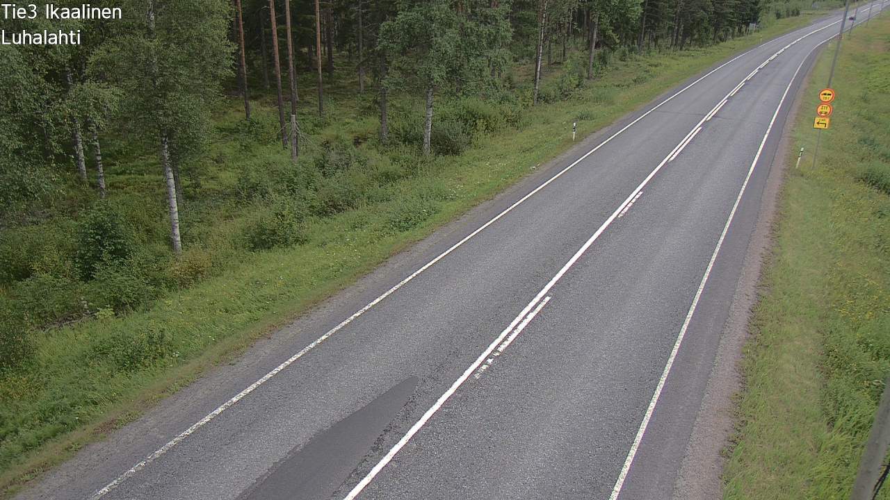 Weather Camera Image Road 3 Ikaalinen, Luhalahti, Ikaalinen, Pirkanmaa
