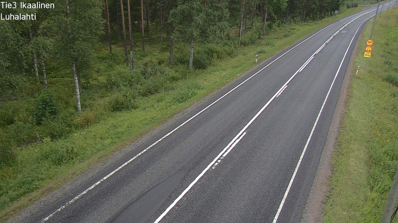 Weather Camera Image Road 3 Ikaalinen, Luhalahti, Ikaalinen, Pirkanmaa