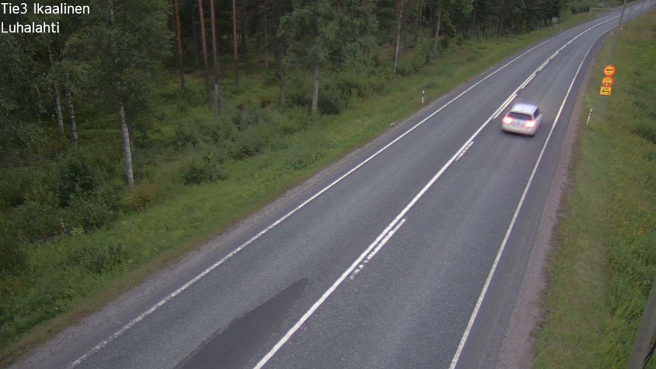 Weather Camera Image Road 3 Ikaalinen, Luhalahti, Ikaalinen, Pirkanmaa