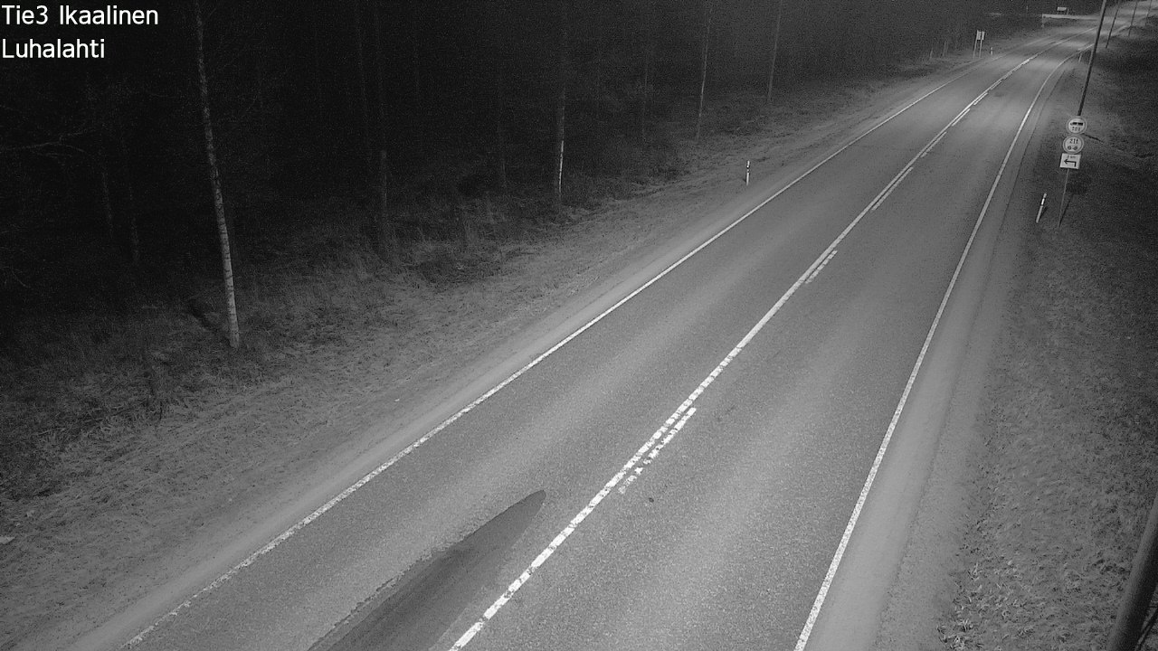 Weather Camera Image Väg 3 Ikaalinen, Luhalahti, Ikaalinen, Pirkanmaa