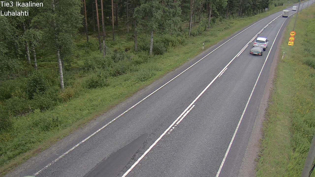 Weather Camera Image Road 3 Ikaalinen, Luhalahti, Ikaalinen, Pirkanmaa
