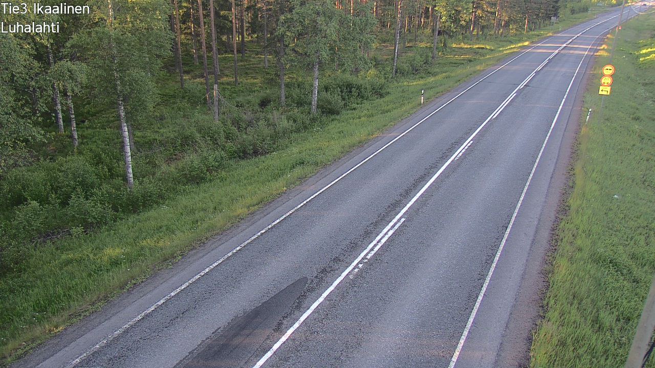 Weather Camera Image Väg 3 Ikaalinen, Luhalahti, Ikaalinen, Pirkanmaa