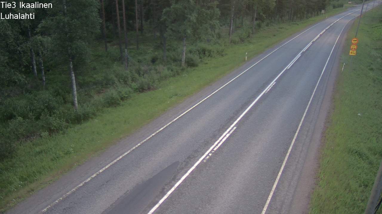 Weather Camera Image Väg 3 Ikaalinen, Luhalahti, Ikaalinen, Pirkanmaa