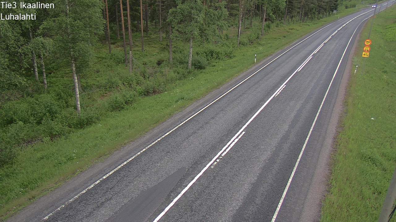 Weather Camera Image Väg 3 Ikaalinen, Luhalahti, Ikaalinen, Pirkanmaa