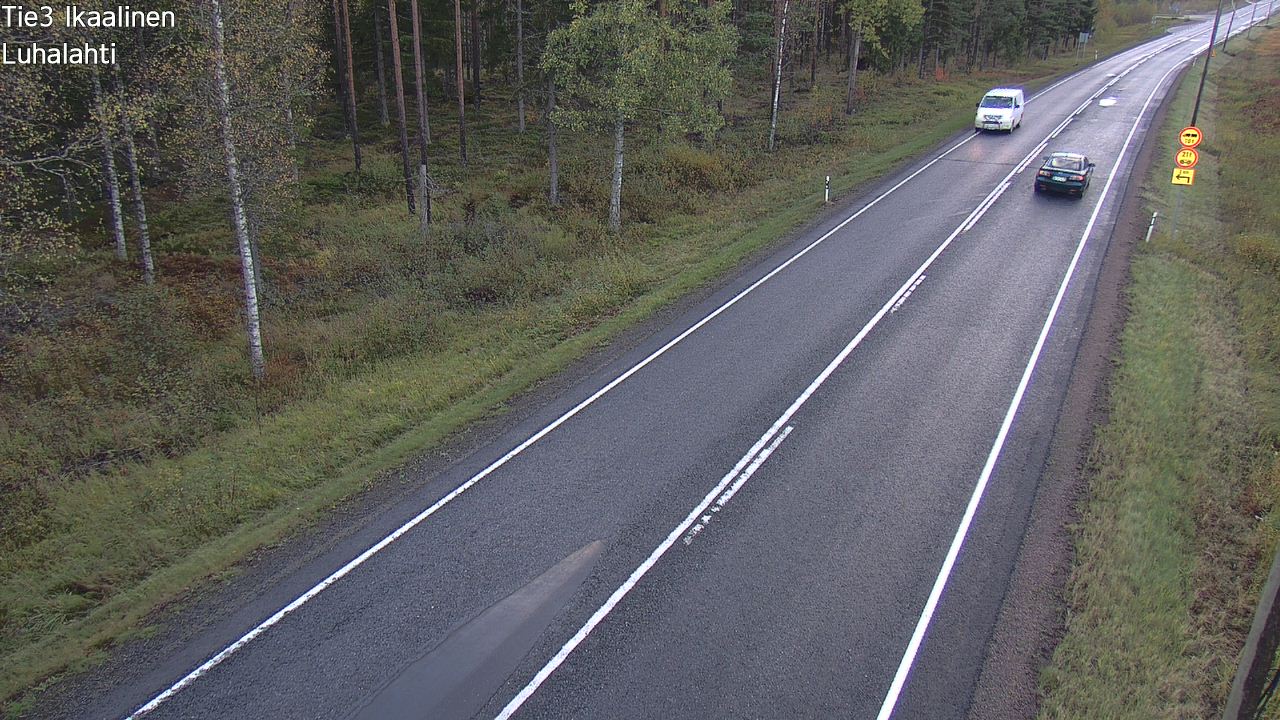 Weather Camera Image Road 3 Ikaalinen, Luhalahti, Ikaalinen, Pirkanmaa