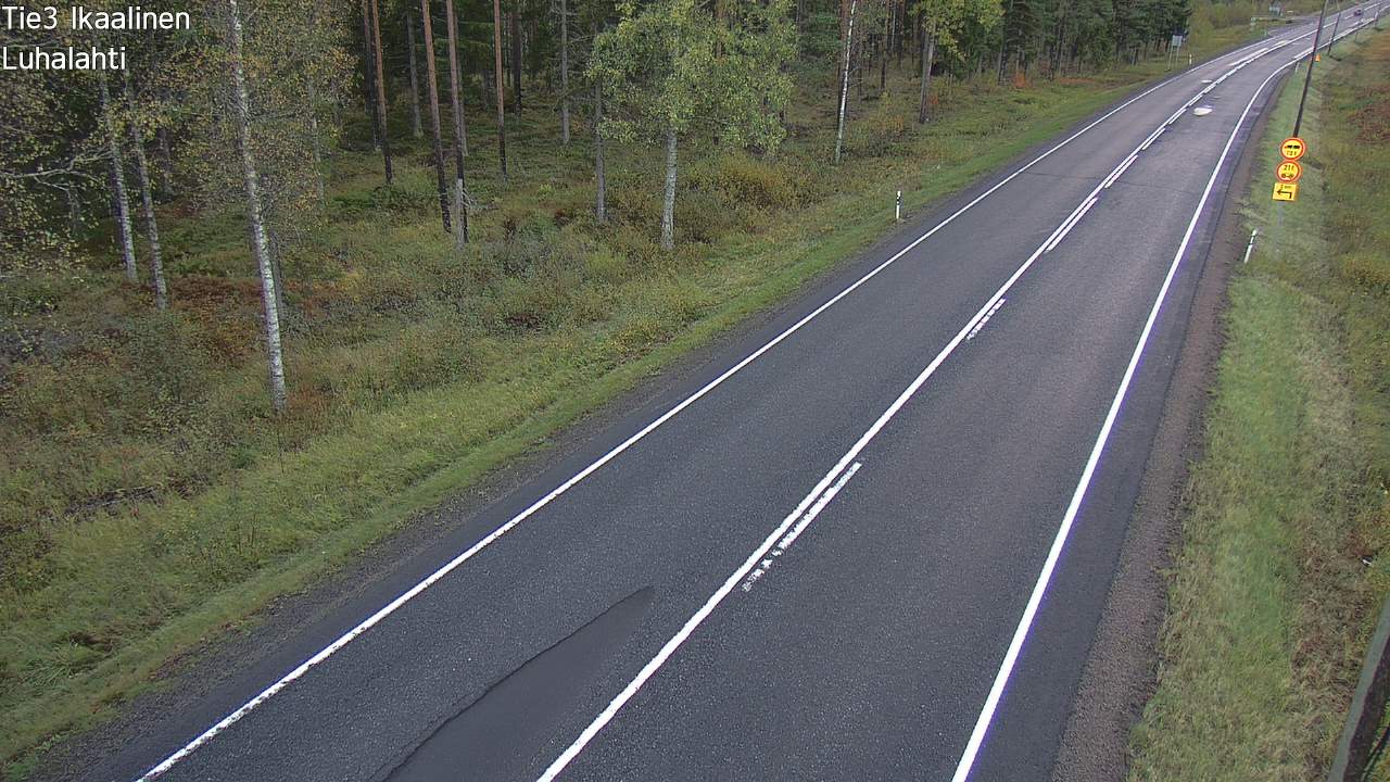 Weather Camera Image Road 3 Ikaalinen, Luhalahti, Ikaalinen, Pirkanmaa