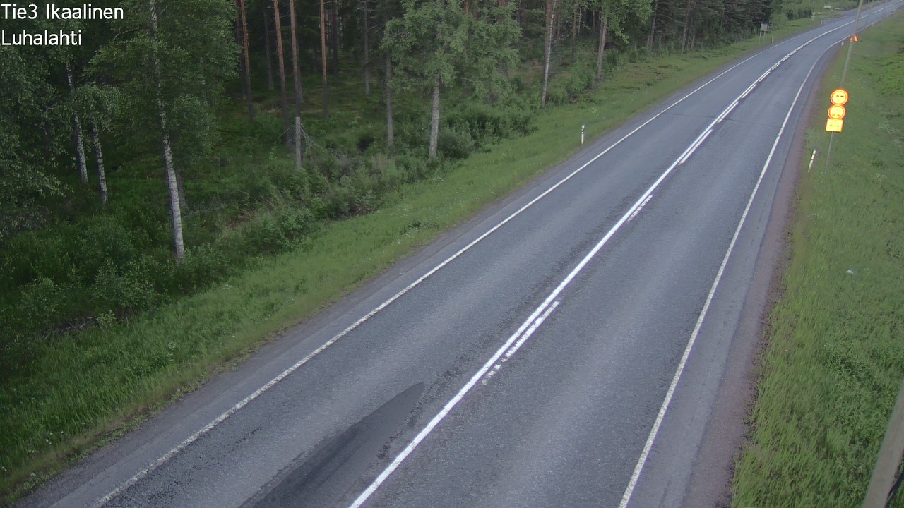 Weather Camera Image Väg 3 Ikaalinen, Luhalahti, Ikaalinen, Pirkanmaa