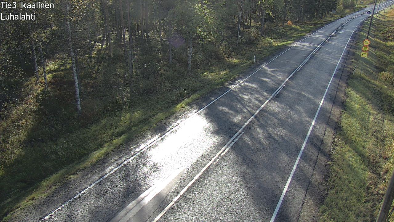 Weather Camera Image Road 3 Ikaalinen, Luhalahti, Ikaalinen, Pirkanmaa