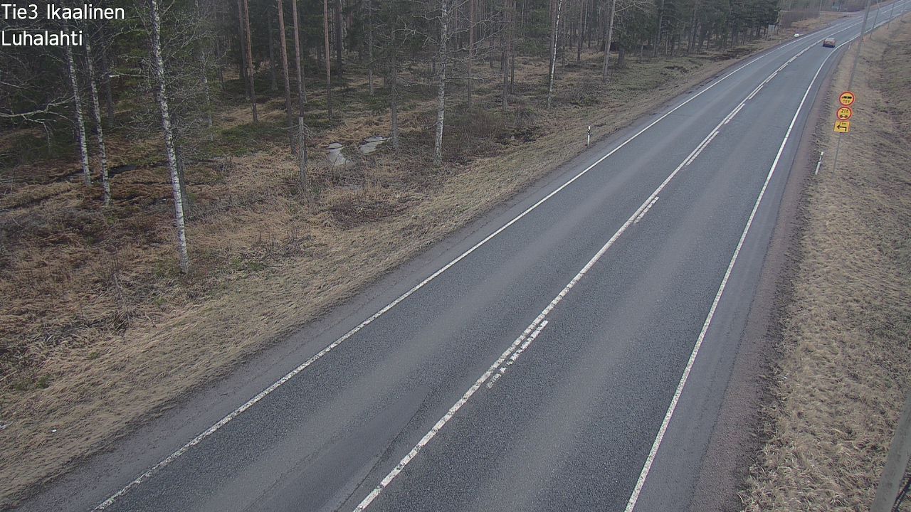 Weather Camera Image Road 3 Ikaalinen, Luhalahti, Ikaalinen, Pirkanmaa