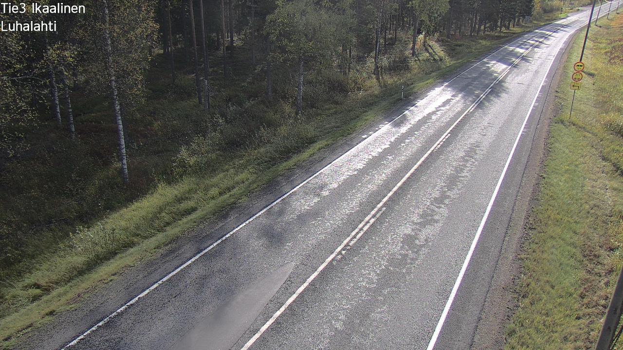 Weather Camera Image Road 3 Ikaalinen, Luhalahti, Ikaalinen, Pirkanmaa