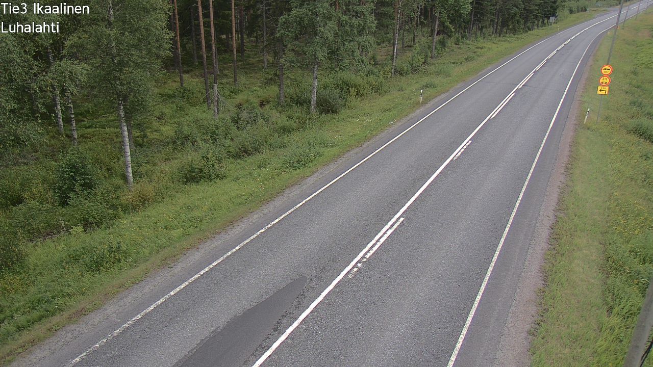 Weather Camera Image Road 3 Ikaalinen, Luhalahti, Ikaalinen, Pirkanmaa