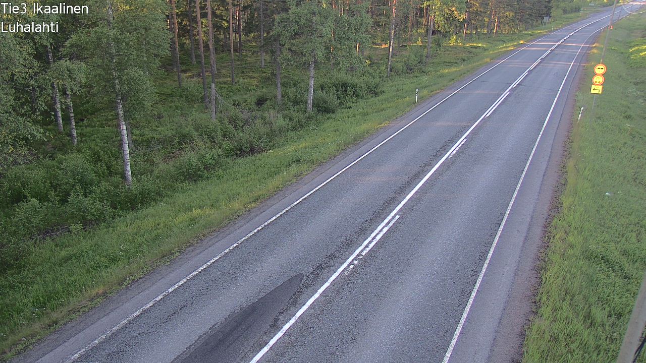 Weather Camera Image Väg 3 Ikaalinen, Luhalahti, Ikaalinen, Pirkanmaa