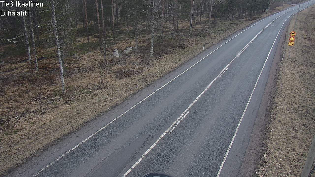 Weather Camera Image Road 3 Ikaalinen, Luhalahti, Ikaalinen, Pirkanmaa