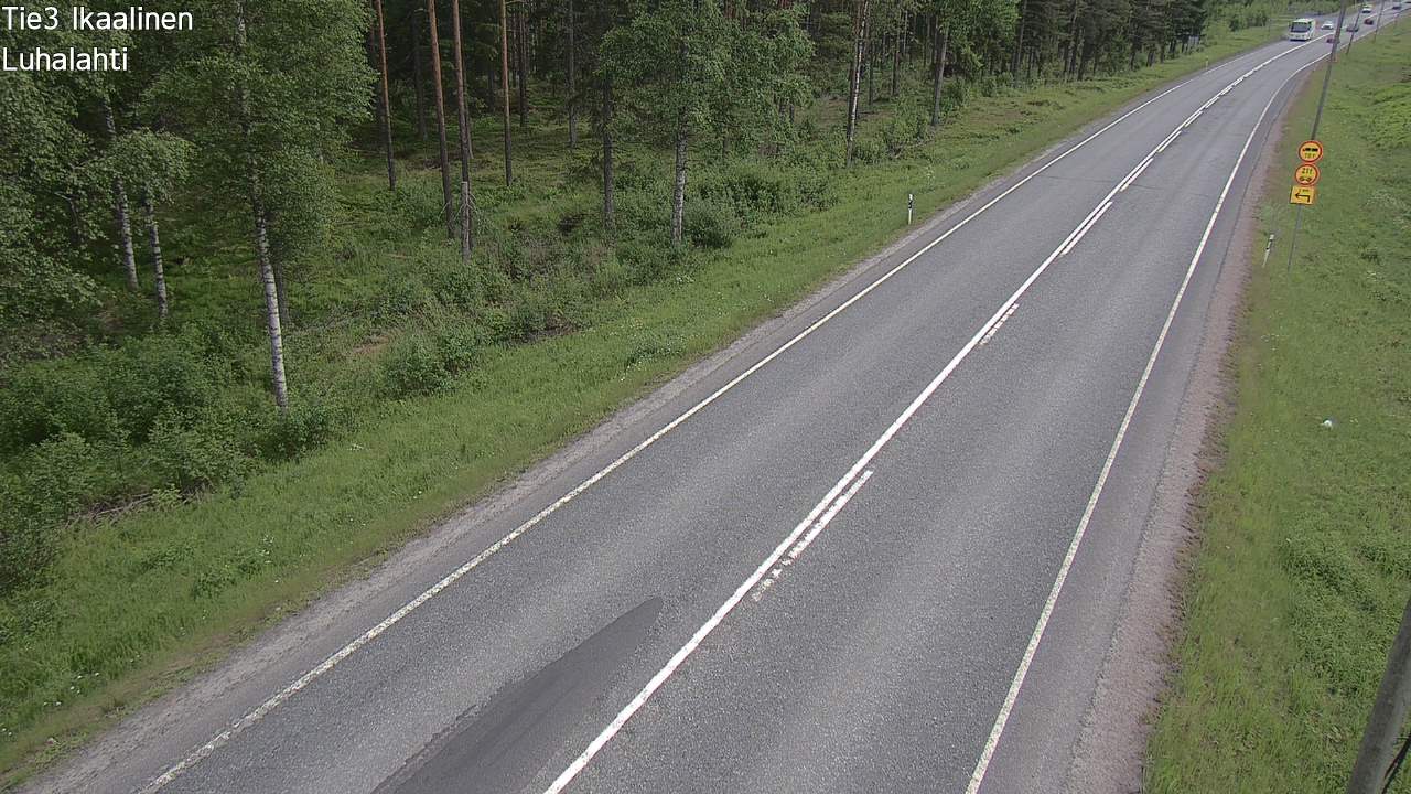 Weather Camera Image Väg 3 Ikaalinen, Luhalahti, Ikaalinen, Pirkanmaa