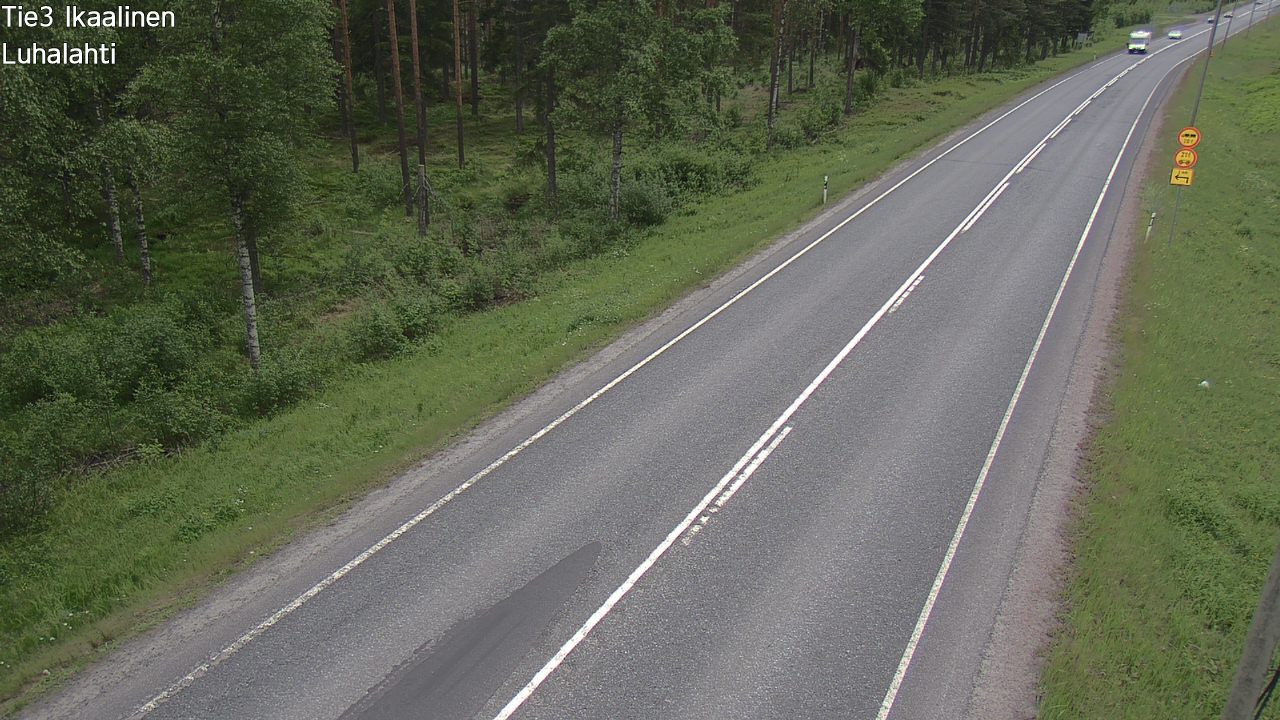 Weather Camera Image Väg 3 Ikaalinen, Luhalahti, Ikaalinen, Pirkanmaa