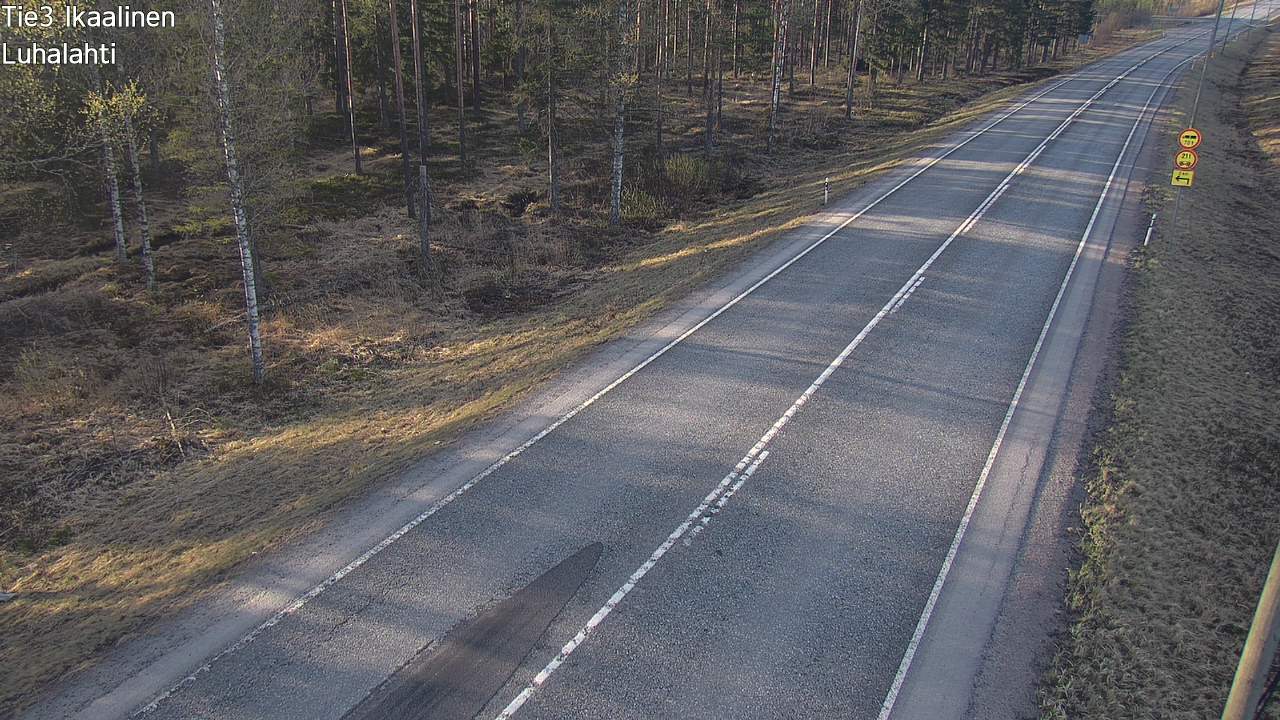 Weather Camera Image Väg 3 Ikaalinen, Luhalahti, Ikaalinen, Pirkanmaa
